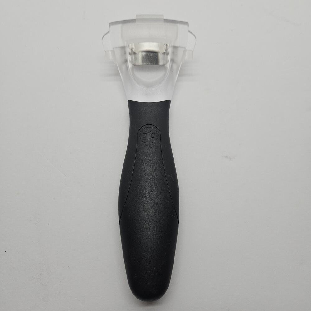 THE PAMPERED CHEF STAINLESS STEEL CORN COB KERNEL CUTTER #1114 with cover